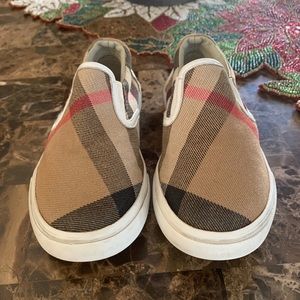 Toddler Authentic Burberry Sneakers Size 28